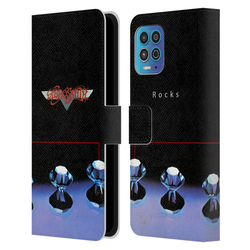Aerosmith Classics Rocks Leather Book Wallet Case Cover For Motorola Moto G100