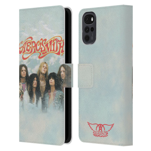 Aerosmith Classics Logo Decal Leather Book Wallet Case Cover For Motorola Moto G22