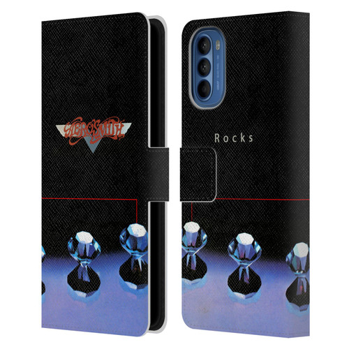 Aerosmith Classics Rocks Leather Book Wallet Case Cover For Motorola Moto G41