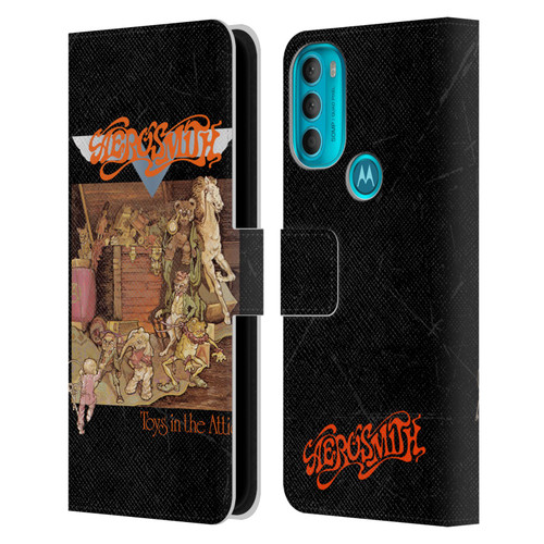 Aerosmith Classics Toys In The Attic Leather Book Wallet Case Cover For Motorola Moto G71 5G