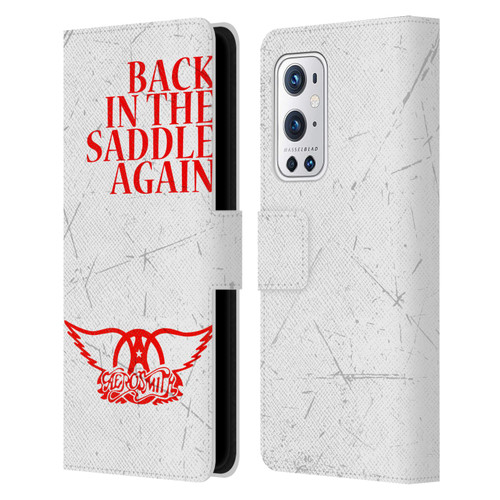 Aerosmith Classics Back In The Saddle Again Leather Book Wallet Case Cover For OnePlus 9 Pro