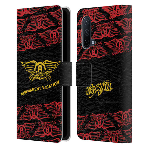 Aerosmith Classics Permanent Vacation Leather Book Wallet Case Cover For OnePlus Nord CE 5G
