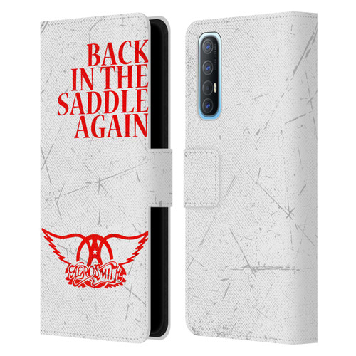 Aerosmith Classics Back In The Saddle Again Leather Book Wallet Case Cover For OPPO Find X2 Neo 5G