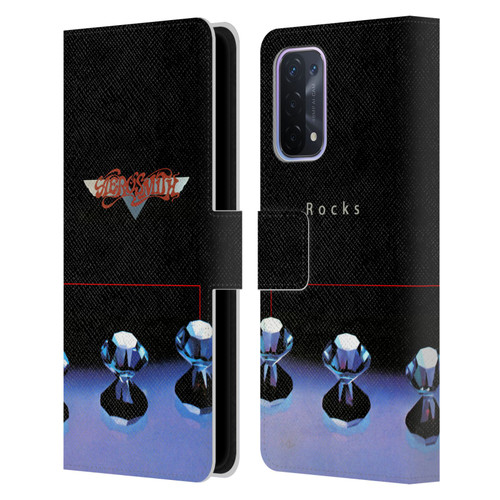 Aerosmith Classics Rocks Leather Book Wallet Case Cover For OPPO A54 5G