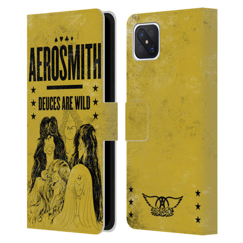 Aerosmith Classics Deuces Are Wild Leather Book Wallet Case Cover For OPPO Reno4 Z 5G