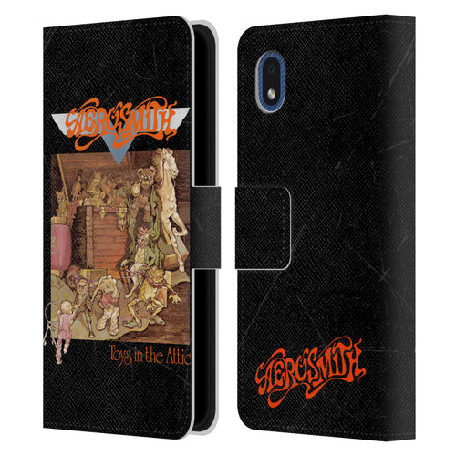 Aerosmith Classics Toys In The Attic Leather Book Wallet Case Cover For Samsung Galaxy A01 Core (2020)