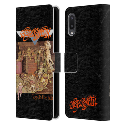 Aerosmith Classics Toys In The Attic Leather Book Wallet Case Cover For Samsung Galaxy A02/M02 (2021)