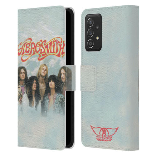 Aerosmith Classics Logo Decal Leather Book Wallet Case Cover For Samsung Galaxy A53 5G (2022)