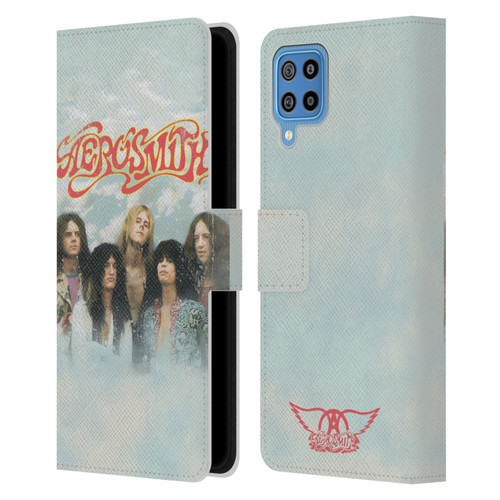 Aerosmith Classics Logo Decal Leather Book Wallet Case Cover For Samsung Galaxy F22 (2021)