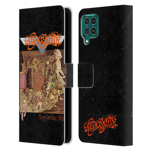 Aerosmith Classics Toys In The Attic Leather Book Wallet Case Cover For Samsung Galaxy F62 (2021)