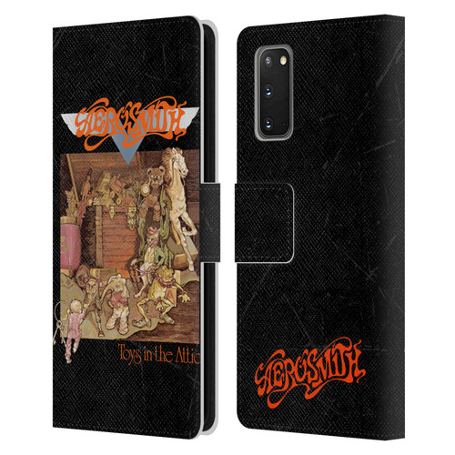 Aerosmith Classics Toys In The Attic Leather Book Wallet Case Cover For Samsung Galaxy S20 / S20 5G