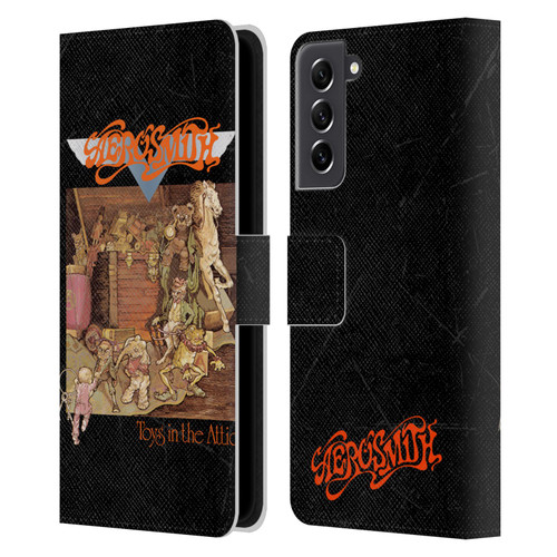 Aerosmith Classics Toys In The Attic Leather Book Wallet Case Cover For Samsung Galaxy S21 FE 5G