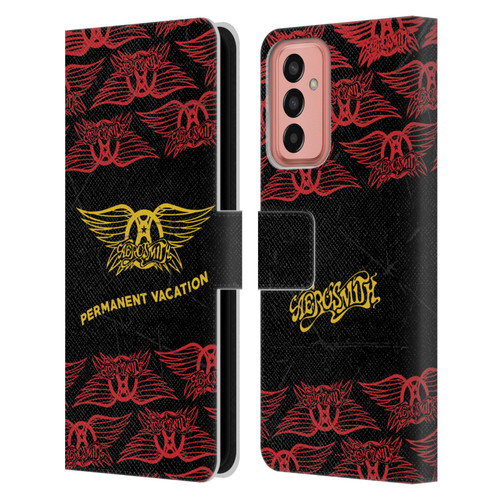 Aerosmith Classics Permanent Vacation Leather Book Wallet Case Cover For Samsung Galaxy M13 (2022)