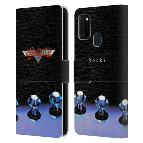Aerosmith Classics Rocks Leather Book Wallet Case Cover For Samsung Galaxy M30s (2019)/M21 (2020)