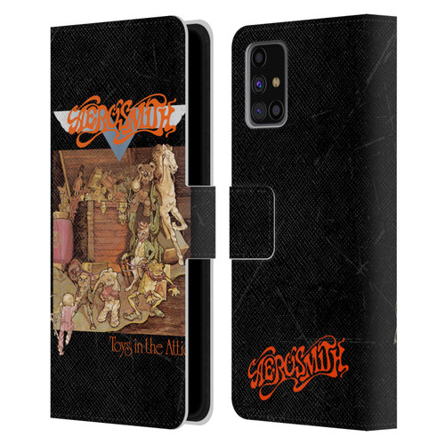 Aerosmith Classics Toys In The Attic Leather Book Wallet Case Cover For Samsung Galaxy M31s (2020)