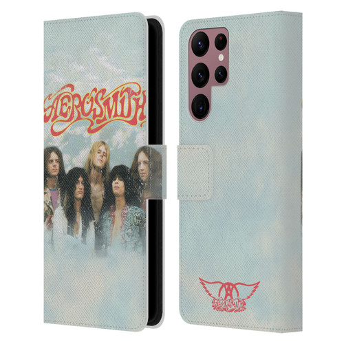 Aerosmith Classics Logo Decal Leather Book Wallet Case Cover For Samsung Galaxy S22 Ultra 5G