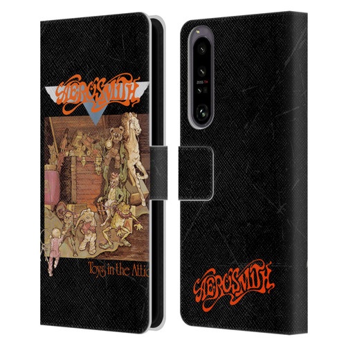 Aerosmith Classics Toys In The Attic Leather Book Wallet Case Cover For Sony Xperia 1 IV
