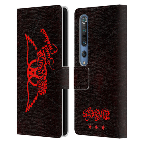 Aerosmith Classics Red Winged Sweet Emotions Leather Book Wallet Case Cover For Xiaomi Mi 10 5G / Mi 10 Pro 5G