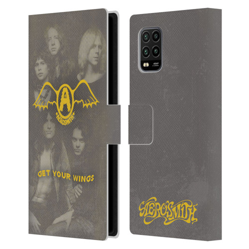 Aerosmith Classics Get Your Wings Leather Book Wallet Case Cover For Xiaomi Mi 10 Lite 5G