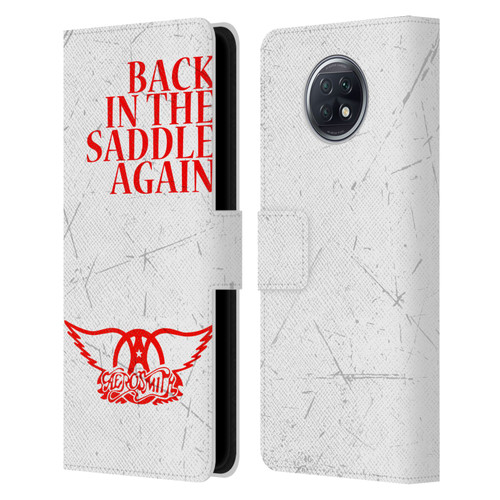 Aerosmith Classics Back In The Saddle Again Leather Book Wallet Case Cover For Xiaomi Redmi Note 9T 5G