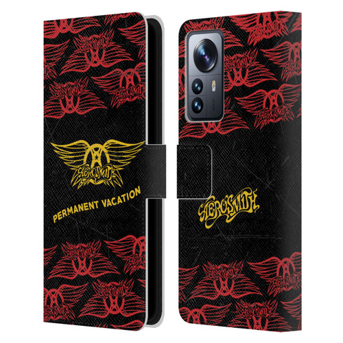 Aerosmith Classics Permanent Vacation Leather Book Wallet Case Cover For Xiaomi 12 Pro
