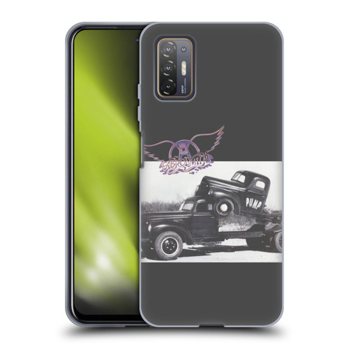 Aerosmith Black And White The Pump Soft Gel Case for HTC Desire 21 Pro 5G