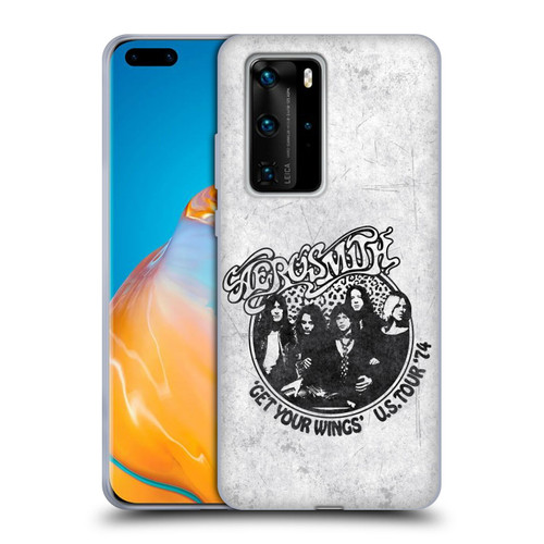 Aerosmith Black And White Get Your Wings US Tour Soft Gel Case for Huawei P40 Pro / P40 Pro Plus 5G
