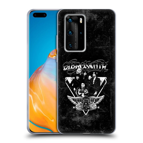 Aerosmith Black And White World Tour Soft Gel Case for Huawei P40 Pro / P40 Pro Plus 5G