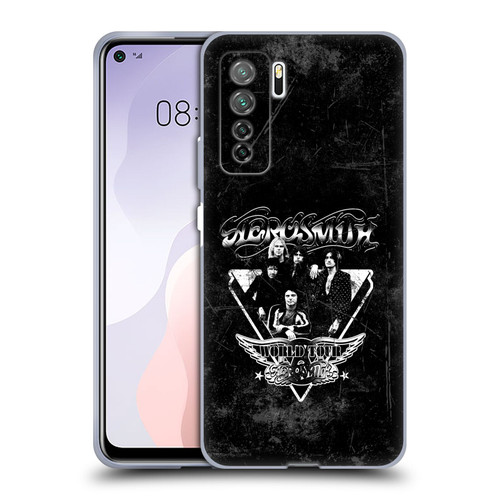 Aerosmith Black And White World Tour Soft Gel Case for Huawei Nova 7 SE/P40 Lite 5G