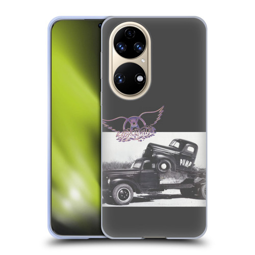 Aerosmith Black And White The Pump Soft Gel Case for Huawei P50
