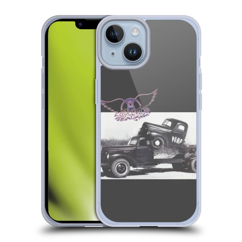 Aerosmith Black And White The Pump Soft Gel Case for Apple iPhone 14