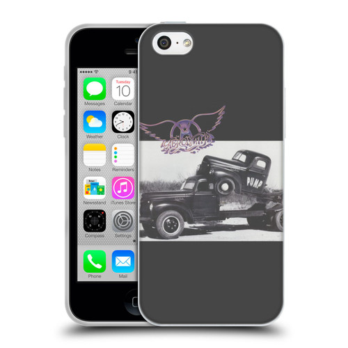 Aerosmith Black And White The Pump Soft Gel Case for Apple iPhone 5c