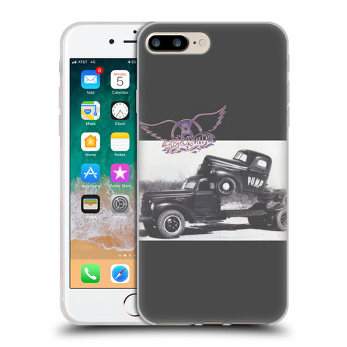 Aerosmith Black And White The Pump Soft Gel Case for Apple iPhone 7 Plus / iPhone 8 Plus