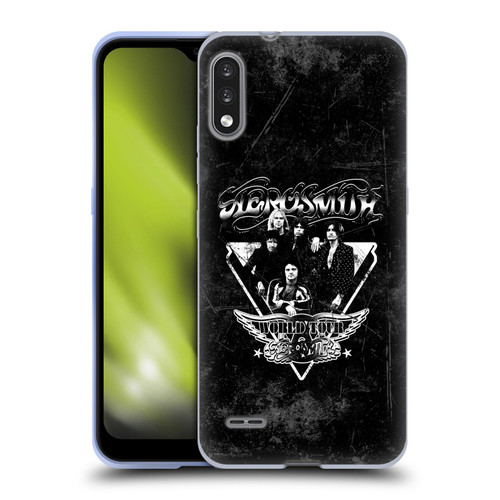 Aerosmith Black And White World Tour Soft Gel Case for LG K22