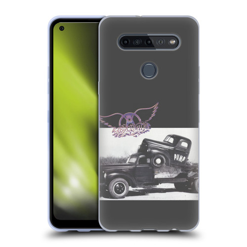 Aerosmith Black And White The Pump Soft Gel Case for LG K51S