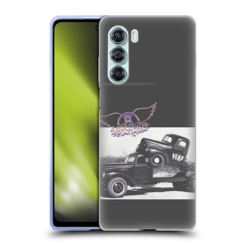 Aerosmith Black And White The Pump Soft Gel Case for Motorola Edge S30 / Moto G200 5G