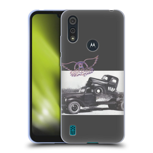 Aerosmith Black And White The Pump Soft Gel Case for Motorola Moto E6s (2020)