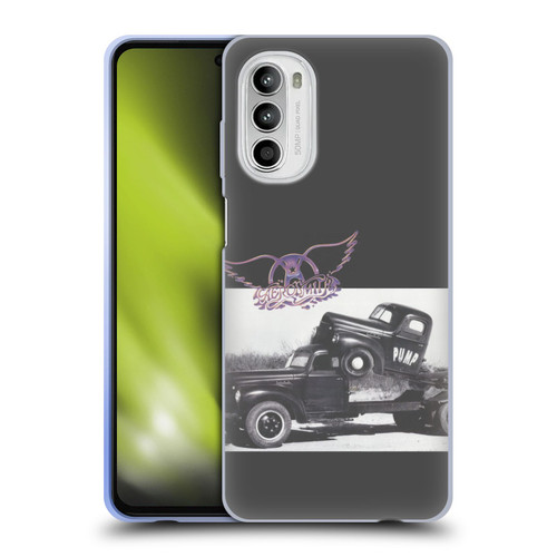 Aerosmith Black And White The Pump Soft Gel Case for Motorola Moto G52