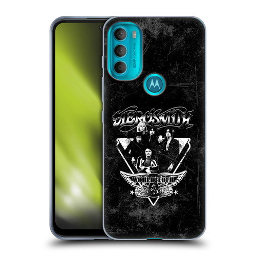 Aerosmith Black And White World Tour Soft Gel Case for Motorola Moto G71 5G