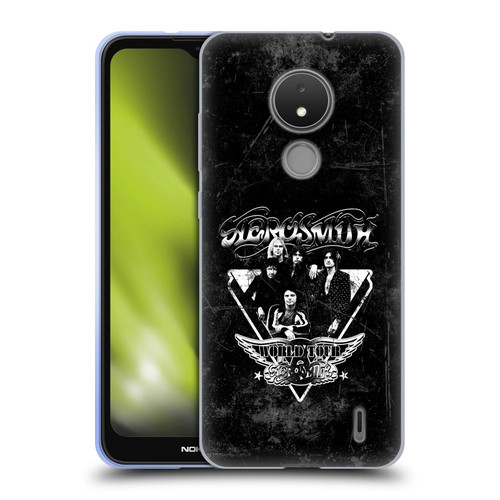 Aerosmith Black And White World Tour Soft Gel Case for Nokia C21
