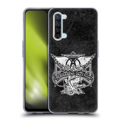 Aerosmith Black And White 1987 Permanent Vacation Soft Gel Case for OPPO Find X2 Lite 5G