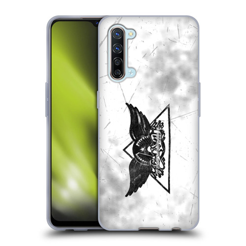 Aerosmith Black And White Triangle Winged Logo Soft Gel Case for OPPO Find X2 Lite 5G