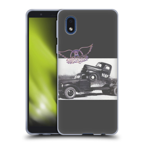 Aerosmith Black And White The Pump Soft Gel Case for Samsung Galaxy A01 Core (2020)