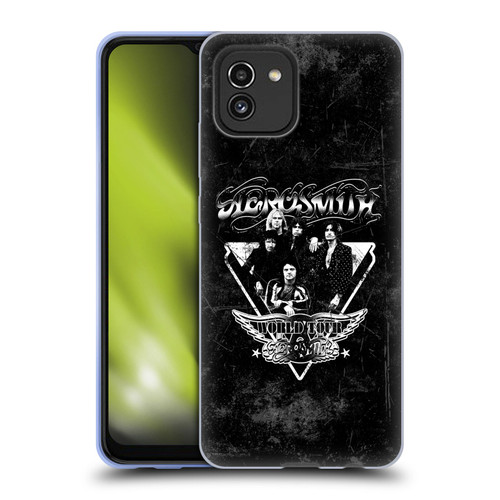 Aerosmith Black And White World Tour Soft Gel Case for Samsung Galaxy A03 (2021)