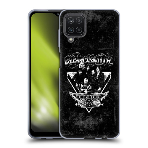 Aerosmith Black And White World Tour Soft Gel Case for Samsung Galaxy A12 (2020)