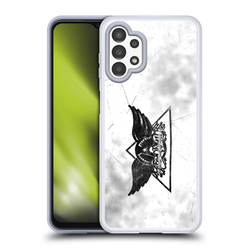 Aerosmith Black And White Triangle Winged Logo Soft Gel Case for Samsung Galaxy A13 (2022)