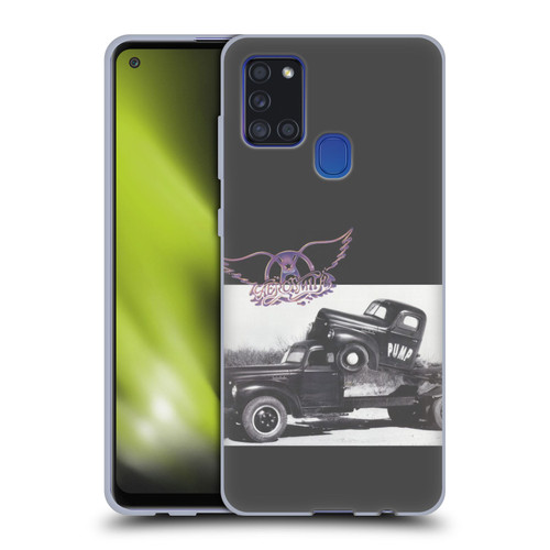 Aerosmith Black And White The Pump Soft Gel Case for Samsung Galaxy A21s (2020)
