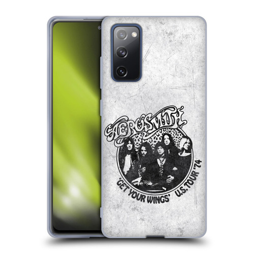 Aerosmith Black And White Get Your Wings US Tour Soft Gel Case for Samsung Galaxy S20 FE / 5G