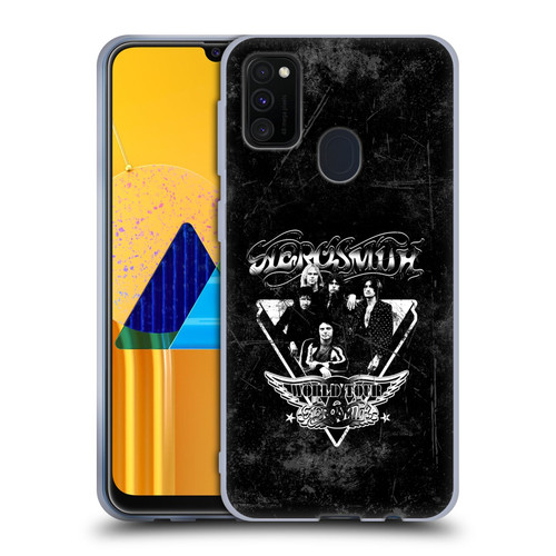 Aerosmith Black And White World Tour Soft Gel Case for Samsung Galaxy M30s (2019)/M21 (2020)