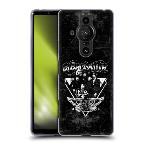 Aerosmith Black And White World Tour Soft Gel Case for Sony Xperia Pro-I